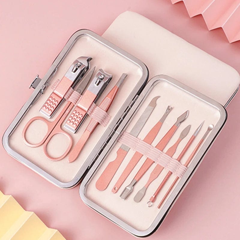 10pcs Manicure Cutters Nail Clipper Set