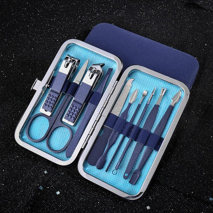 10pcs Manicure Cutters Nail Clipper Set