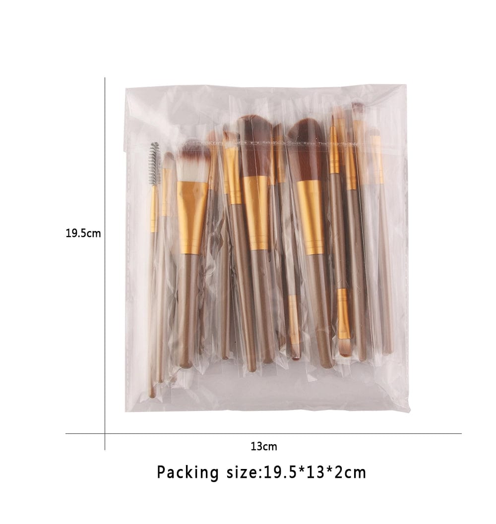 18Pcs Makeup Brushes Tool Set