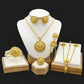 24K Gold Plated Habesha Bridal Jewelry Sets