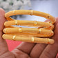 4pcs/Lot Gold Bangles For Women Bracelet Jewelry