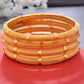 4pcs/Lot Gold Bangles For Women Bracelet Jewelry