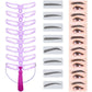 8pcs Reusable Eyebrow Shaper