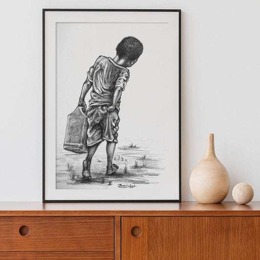 African Childhood Memories Poster Home Decor, Ethiopian Poster, Eritrean Poster, African Poster