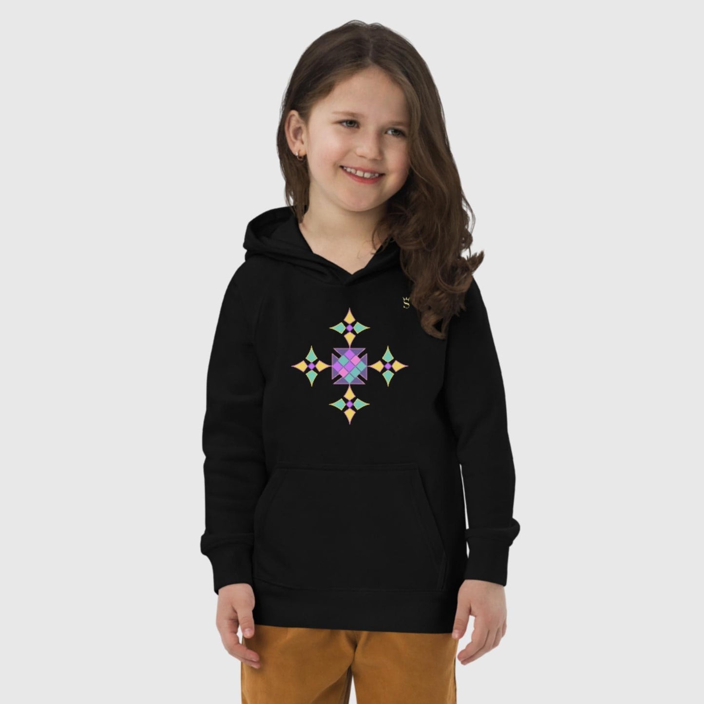 Ethiopian and Eritrean Habesha Modern Style Kids Hoodie