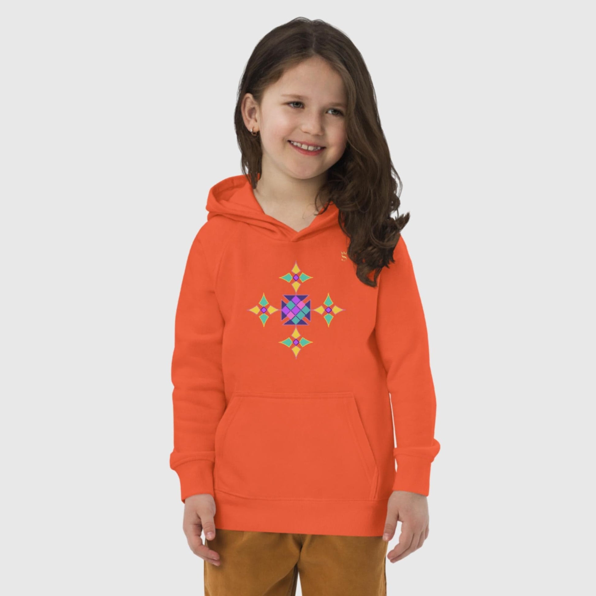 Ethiopian and Eritrean Habesha Modern Style Kids Hoodie