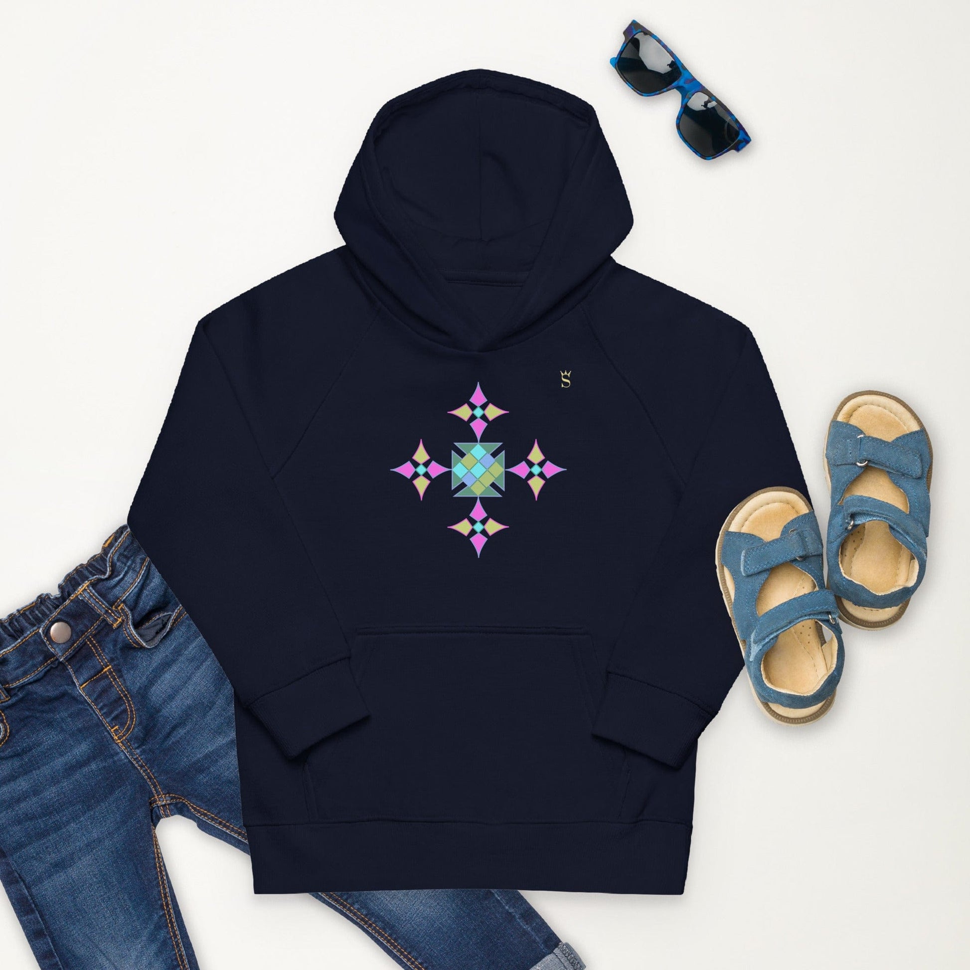 Ethiopian and Eritrean Habesha Modern Style Kids Hoodie