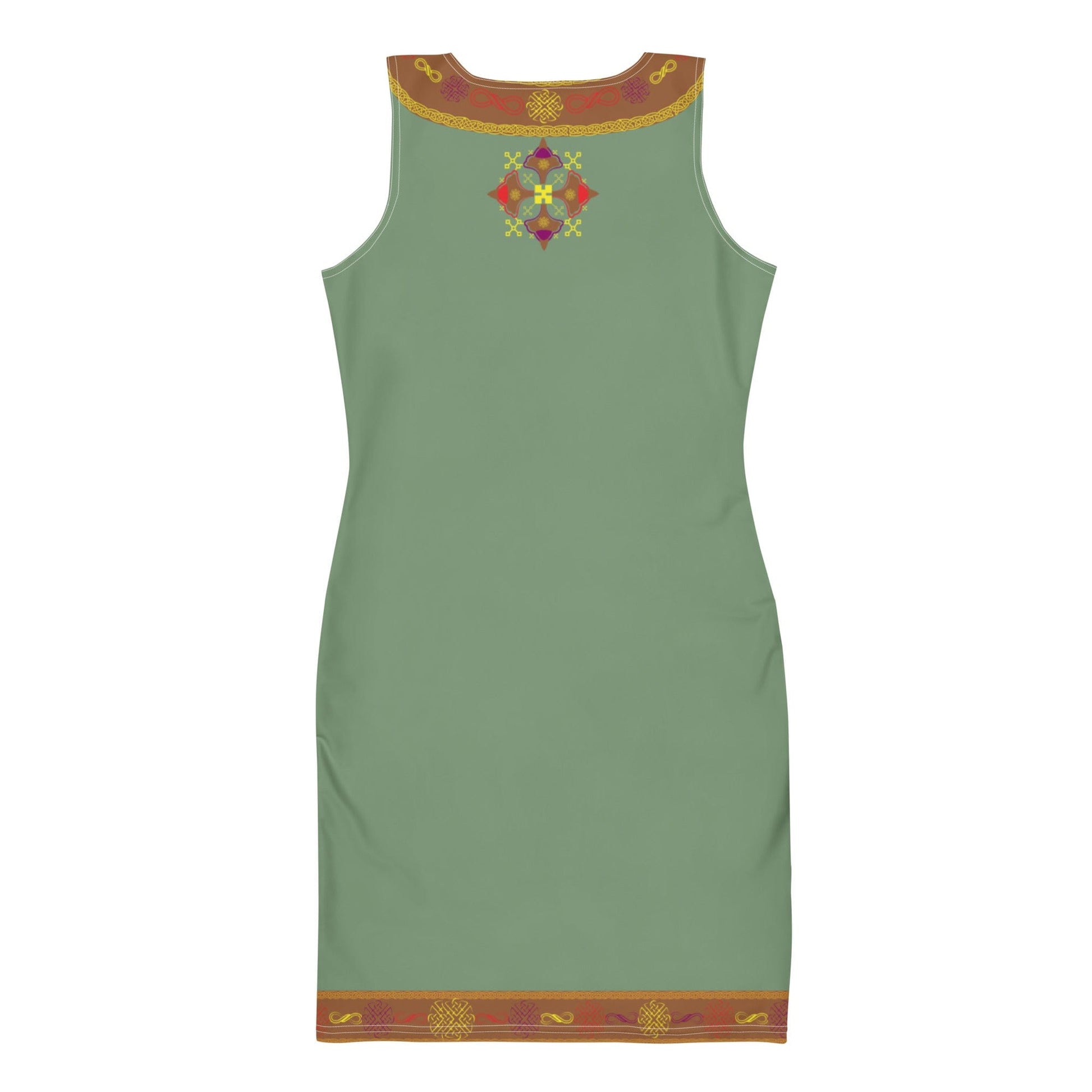 Habesha Modern Style Dress Amulet
