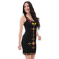 Habesha Modern Style Dress Black