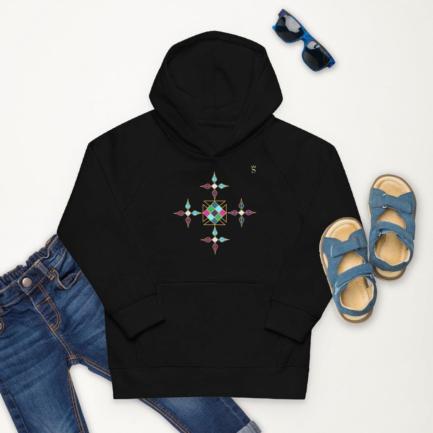 Habesha Modern Style Kids Hoodie