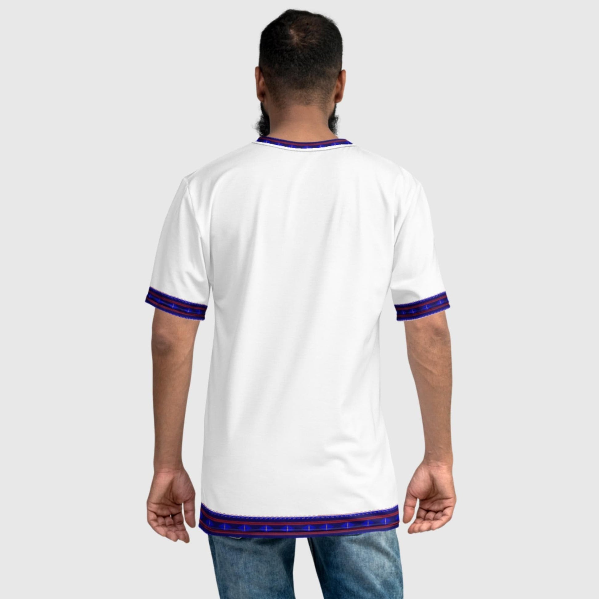 Habesha Modern Style Men's t-shirt White