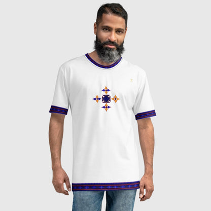 Habesha Modern Style Men's t-shirt White