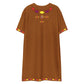 Habesha Modern Style T-shirt dress Rich Gold