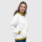 Habesha Modern Style Unisex Hoodie White