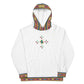 Habesha Modern Style Unisex Hoodie White