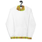 Habesha Modern Style Unisex Hoodie White