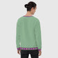 Habesha Modern Style Unisex Sweatshirt Dark Sea Green