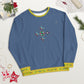 Habesha Modern Style Unisex Sweatshirt Kashmir Blue